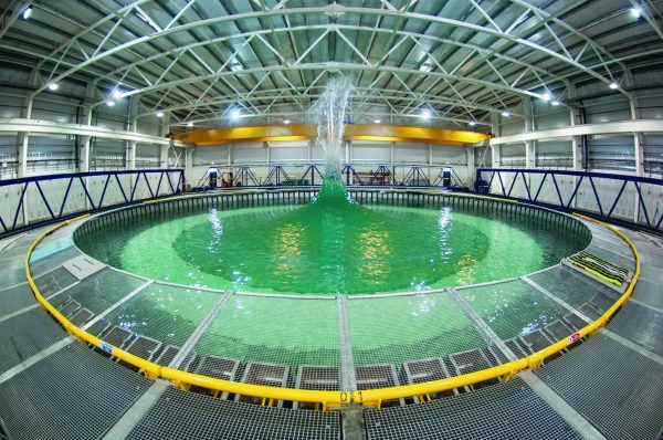 Photo showing the Flowave ocean device testing facility