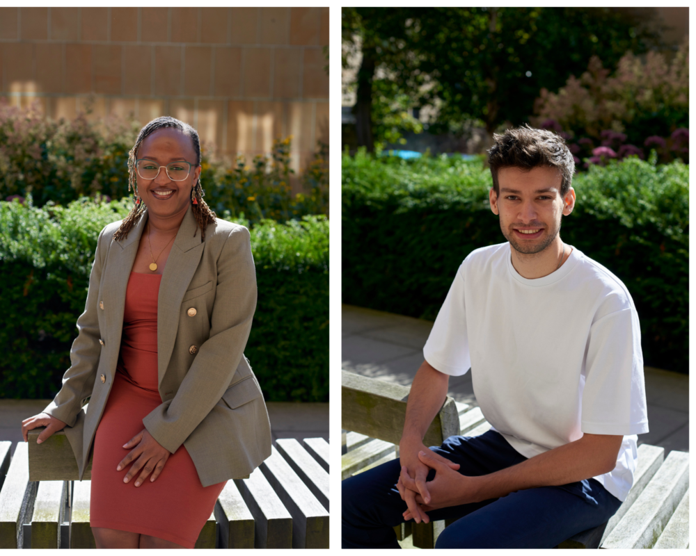 Tracy Uhumuza and Oleguer Simon Camps