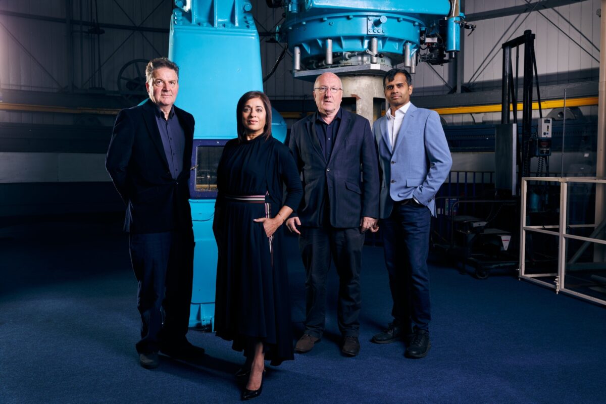 Singular Photonics founders L R Neil Finlayson Shahida Imani Robert Henderson Aravind Venugopalan