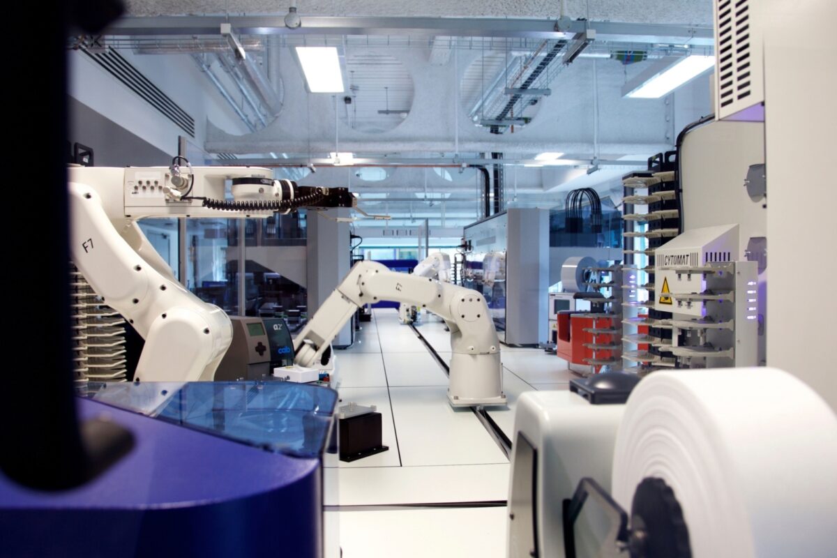 High throughput DNA assembly system at the Edinburgh Genome Foundry 7