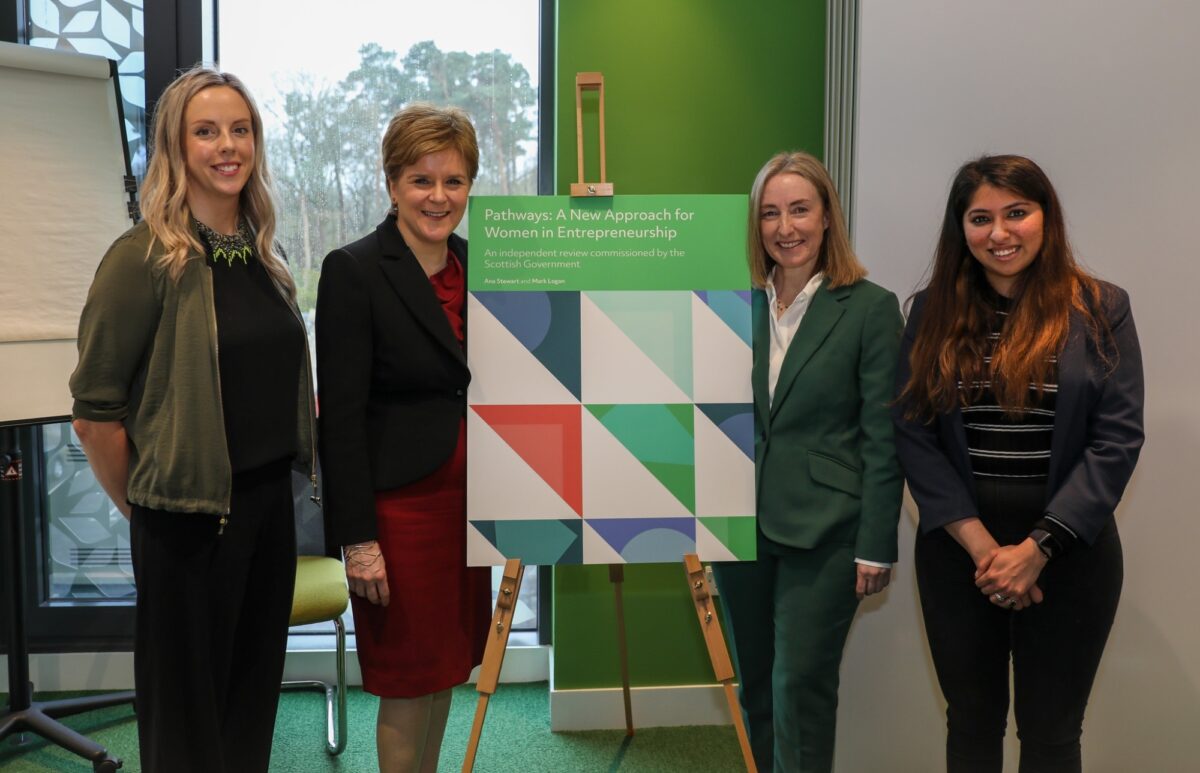 Nicola Sturgeon visits biotech companies