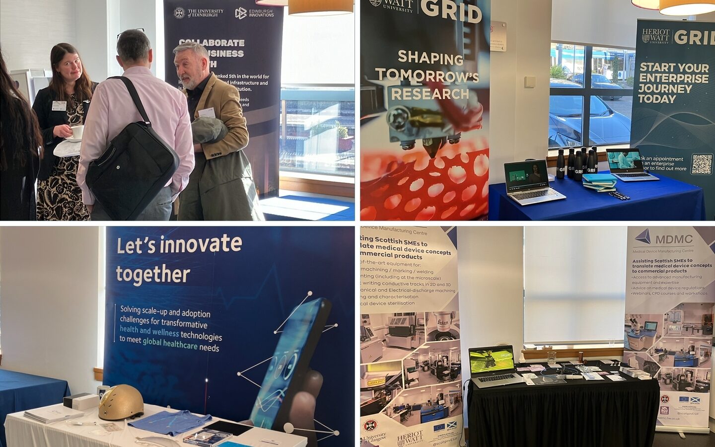 Event EI Stand Image Collage