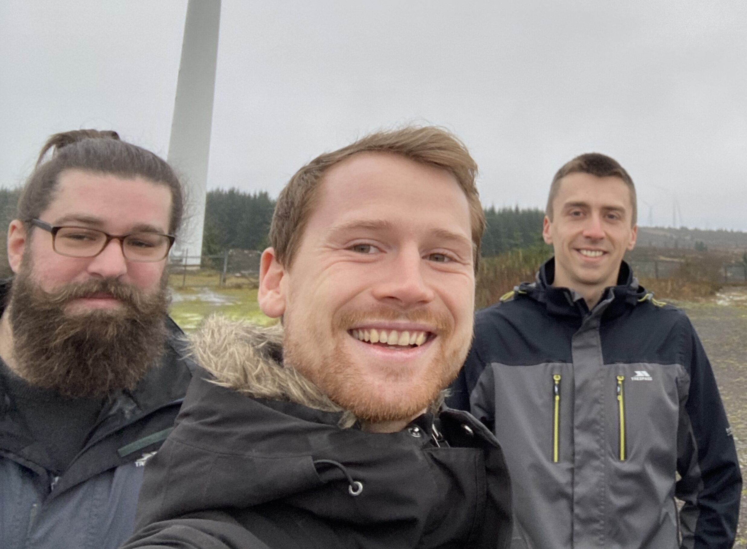 Myres Hill Wind Turbine Testsite Visit crop