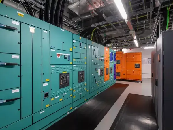 Electrical distribution boards amp generator controls at the Advanced Computing Facility Image Credit Paul Zanre jpg