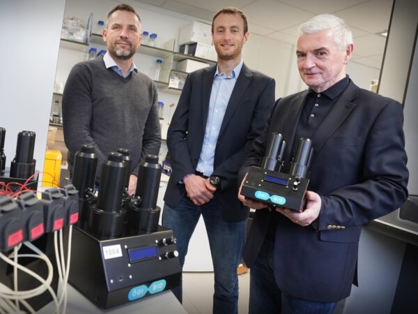 Left to right are Michiel Smith Alex Mc Vey and Moray Martin by Stewart Attwood