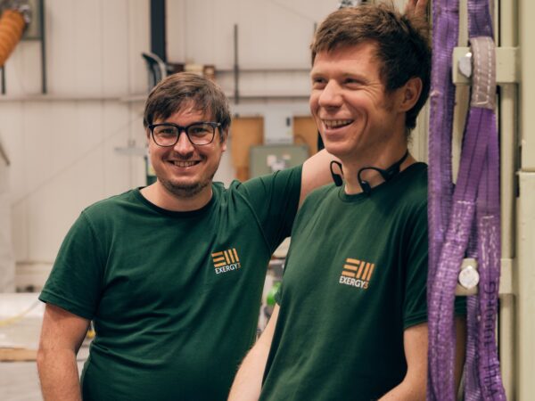 Exergy3 founders Dr Markus Rondé and Dr Adam Robinson 2 CREDIT Sam Christie